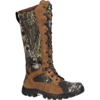 Men's Waterproof Snakeproof Hunting Boot Knee High, Mossy Oak Breakup, 9.5 W US