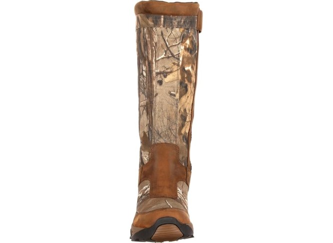 Retraction Waterproof Side-Zip Snake Boot