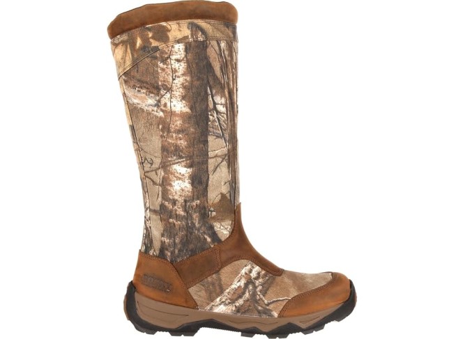 Retraction Waterproof Side-Zip Snake Boot
