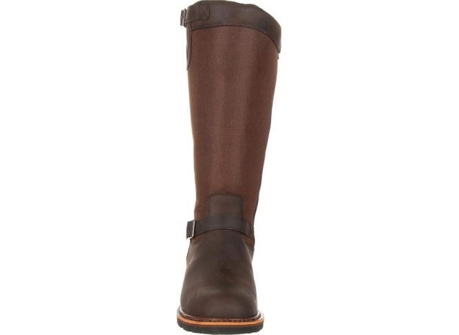 Mens Great Falls Snakebite16 Inch Waterproof Zippered Casual Boots Over the Knee - Brown