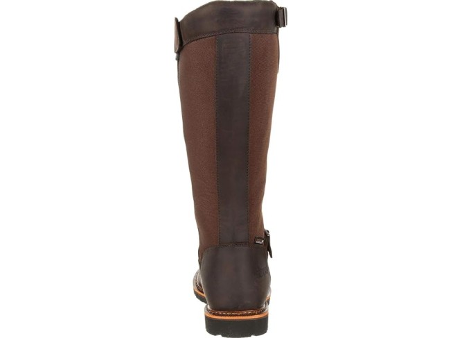 Mens Great Falls Snakebite16 Inch Waterproof Zippered Casual Boots Over the Knee - Brown