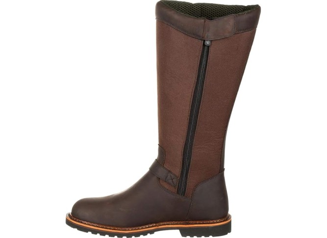 Mens Great Falls Snakebite16 Inch Waterproof Zippered Casual Boots Over the Knee - Brown