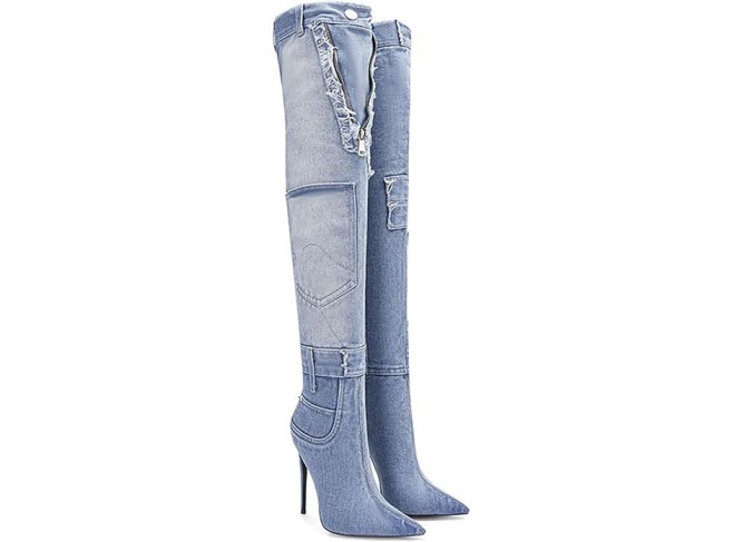 Over The Knee Boots for Women, Thigh High Boots, Pointed Toe Stiletto Heel Over The Knee Boots, Over Knee Boots, Women's Over-the-knee Boots
