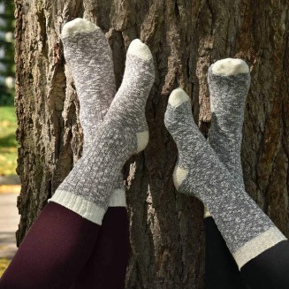 Organic Cotton Ragg Socks - 4 Pairs - Unisex - Casual
