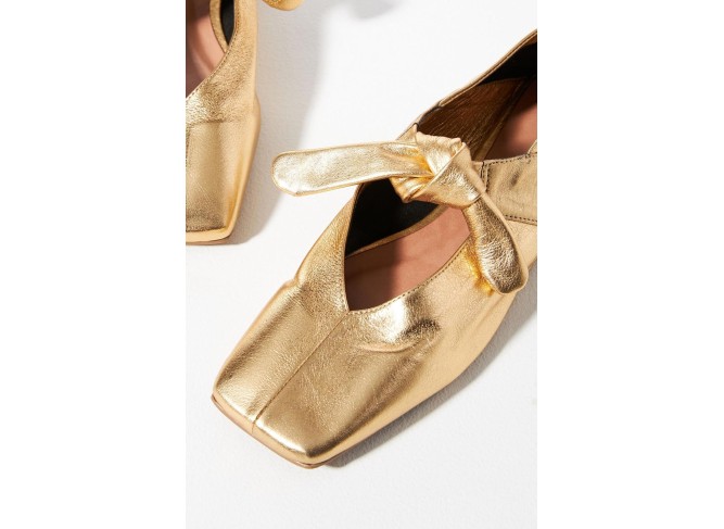 Silver Bow Ballet Flats Shoes for Women Bow Tie Slip On Mary Jane Flats Square Toe Casual Dress Ballerina Shoes